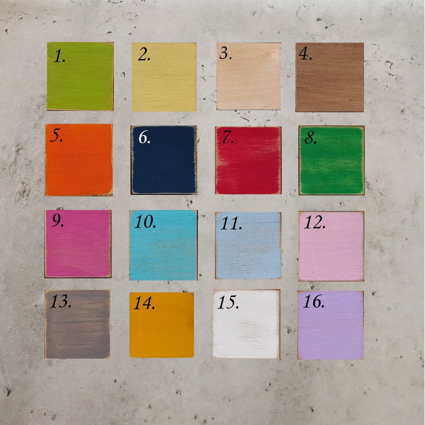 Hammer color choices