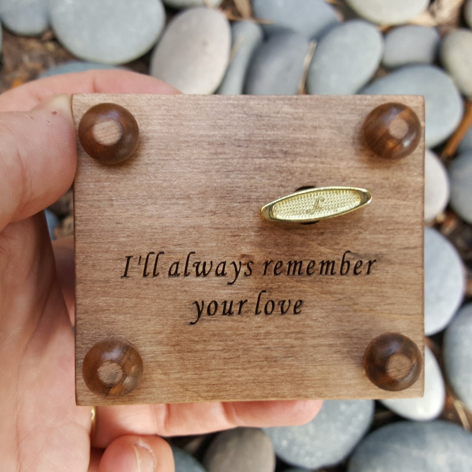 personalized box, music box wooden, choose song and color