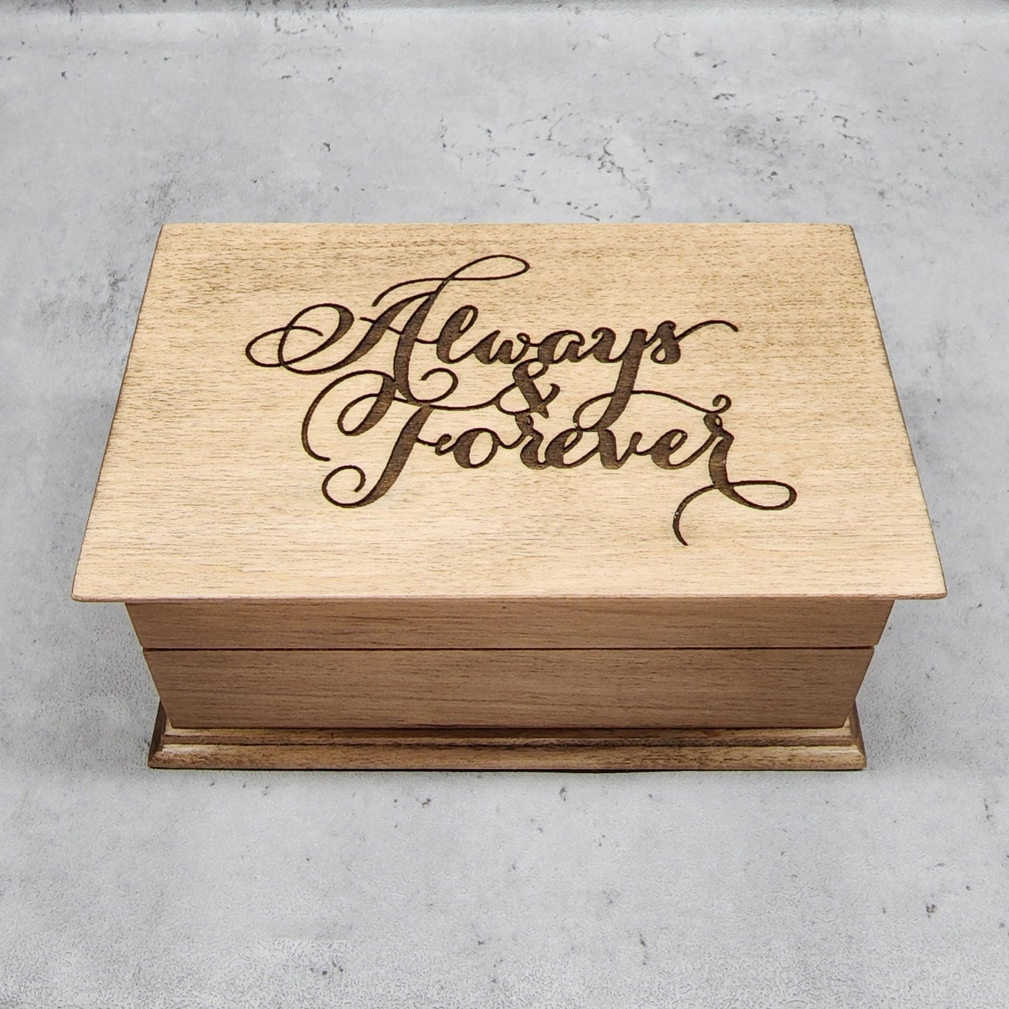 Always Forever Jewelry Box plays any song