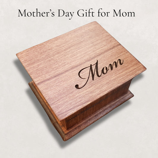 Mom Music Box custom-made choose 16 colors, 80 songs, Mother's Day Gift for Mom

