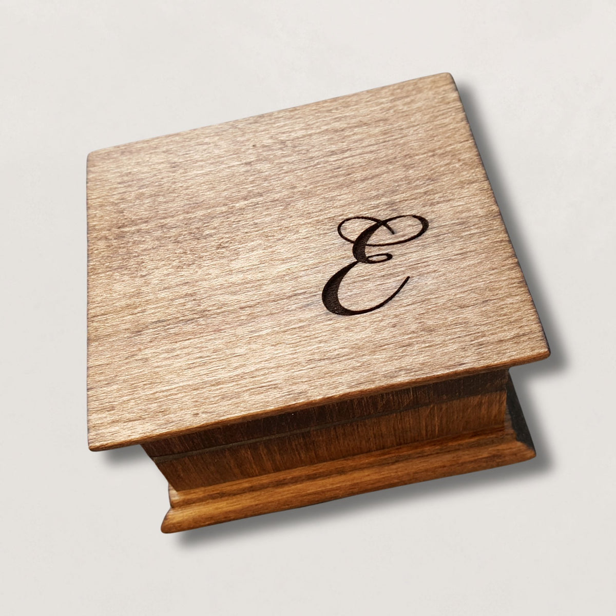 Personalized Small Wind Up Music Box – Custom Song Music Box – Engraved Wooden Keepsake Box – 16 Colors & 80 Songs