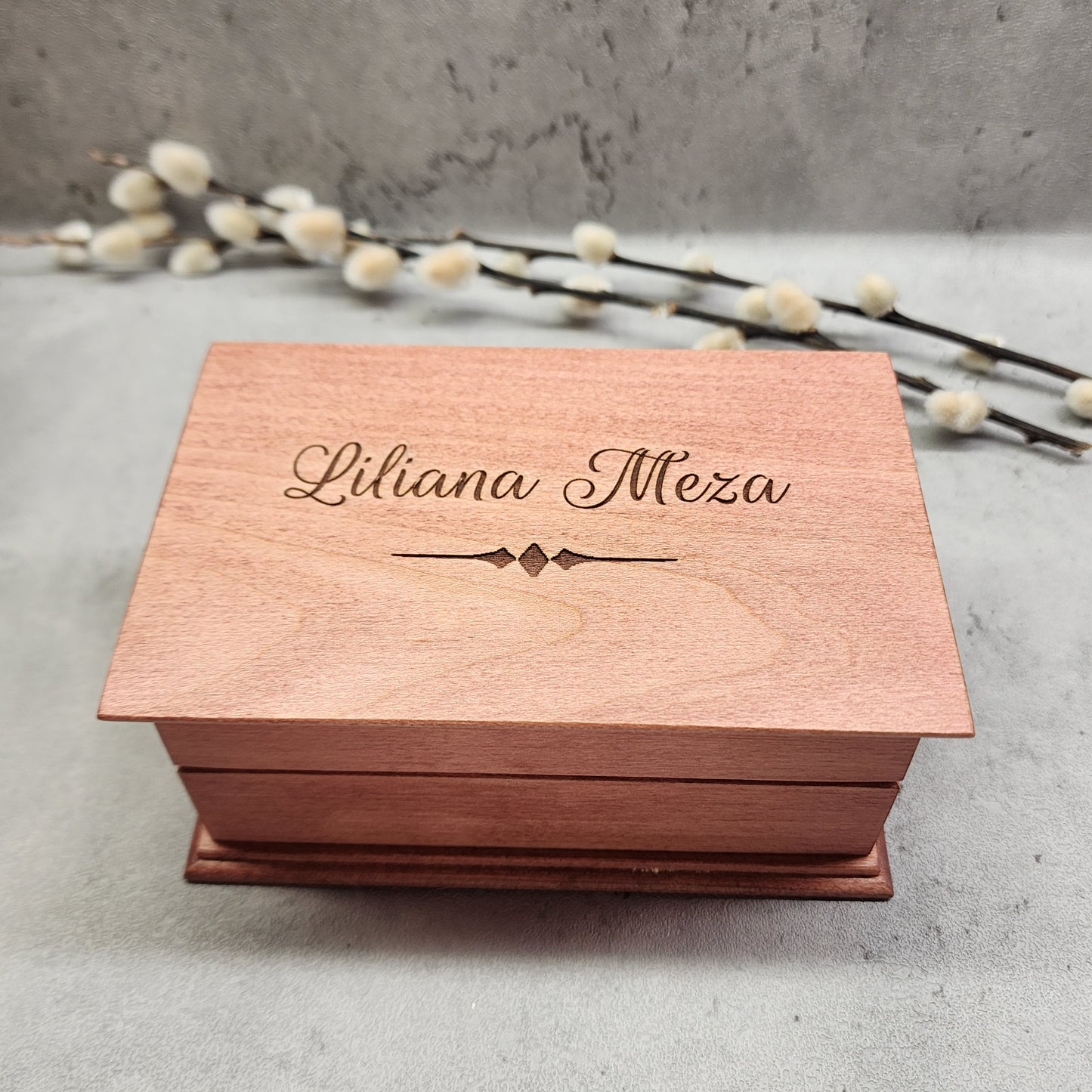 Name Jewelry Box with custom song