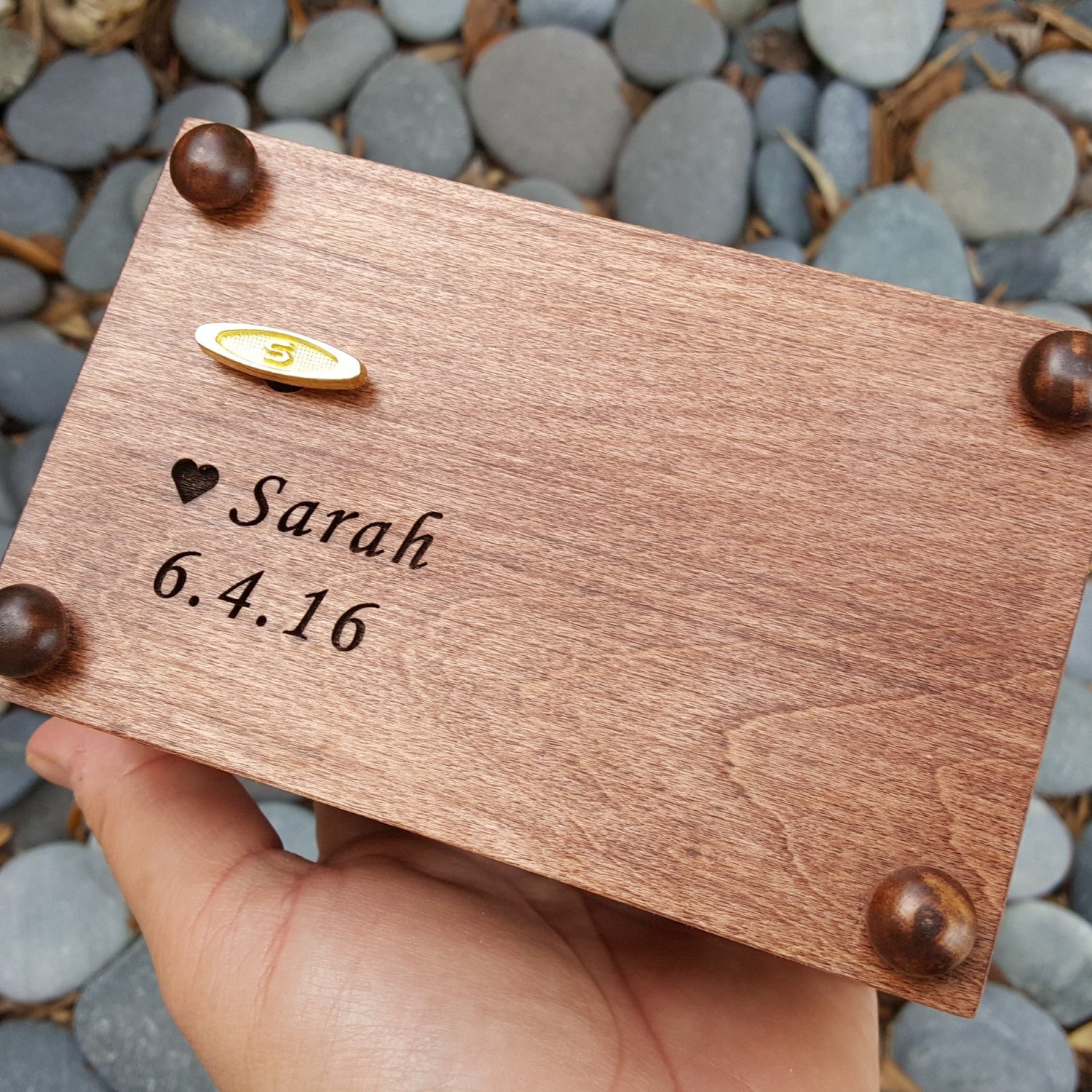 personalized jewelry box custom made