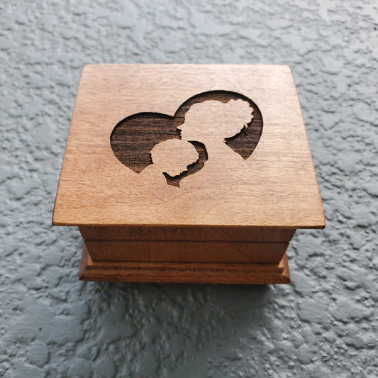mom and son music box, mommy's boy gift, choose color and song