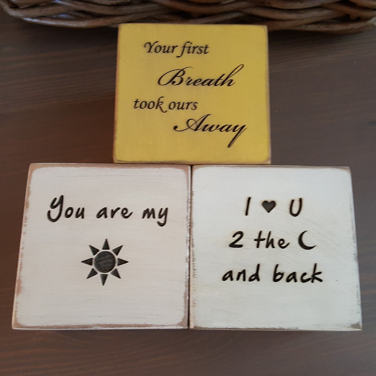 Personalized Wooden Block
